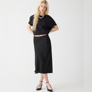 J. Crew Gwyneth Slip Skirt, Size Medium Tall